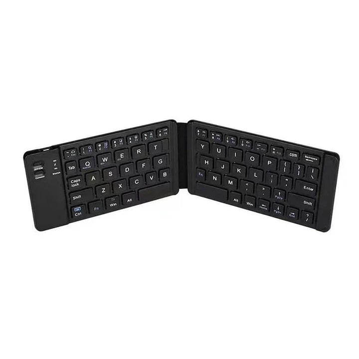 Trådløst sammenleggbart Bluetooth-tastatur med berøringspute – Kompakt, allsidig og ultrabærbar | Luvikno