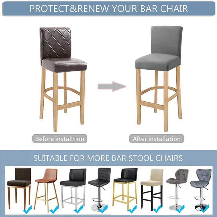 Barstol-stretchdeksel