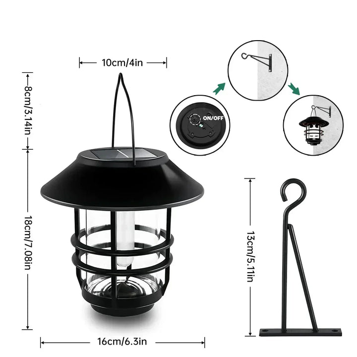 Flamma Glow - Fortryllende Solvegglampe Sett | Luvikno