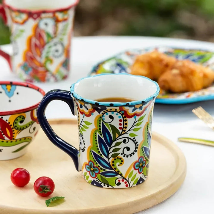 Bohemian Blossoms Kaffekopp | Luvikno