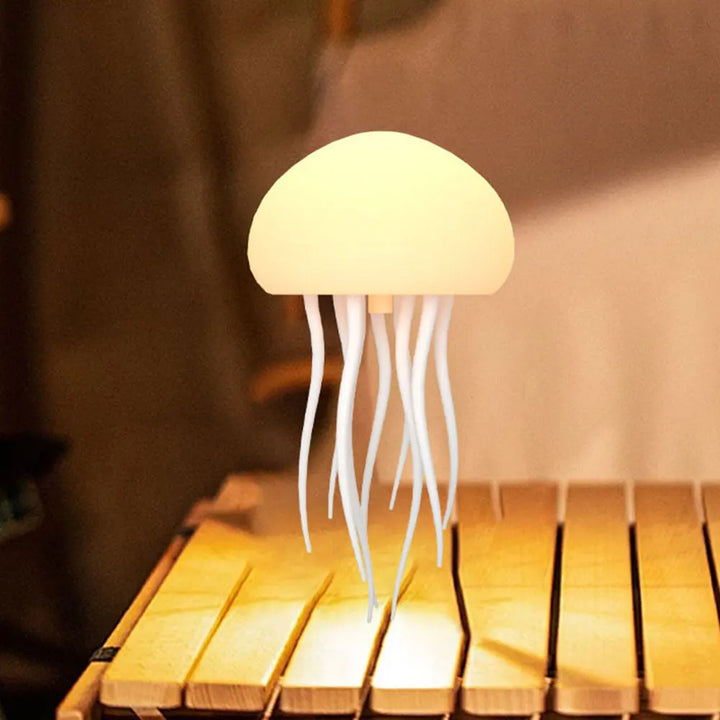Jellyfish RGB Stemmegjenkjennings Anheng Nattlampe | Luvikno