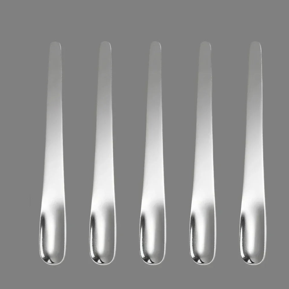 CoffeeSpoonSet - Stilige rustfrie stålskjeer for kaffe og te Luvikno