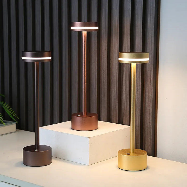 Luvikno | Trådløs oppladbar elegant bordlampe - Forvandle interiøret ditt
