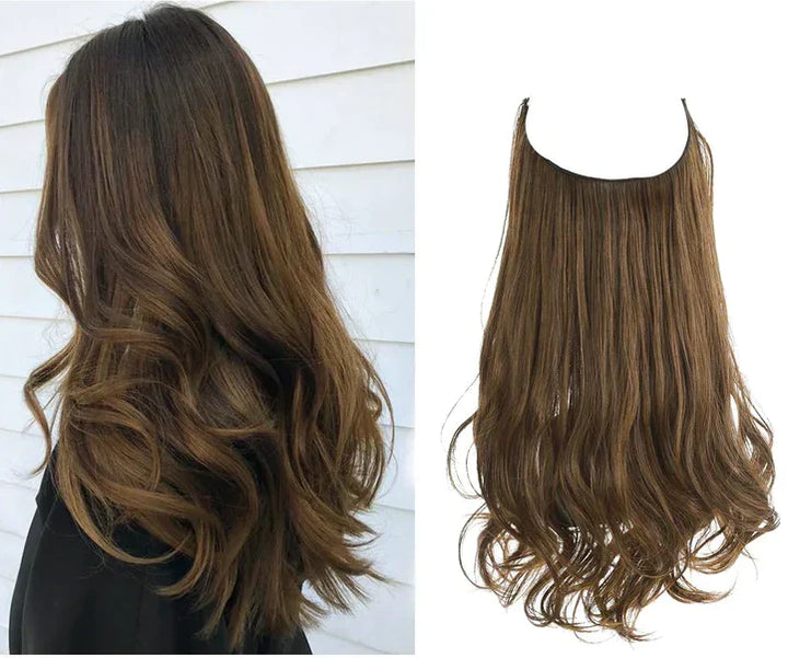 SecretHair | Echthår Extensions | Naturlig Bølge-Volum | Blond