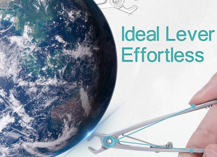 FLORENCE Profesjonell Negleklipper for Tykkere Negler | Rustfritt Stål Negleklipper med Ergonomisk Design | Luvikno