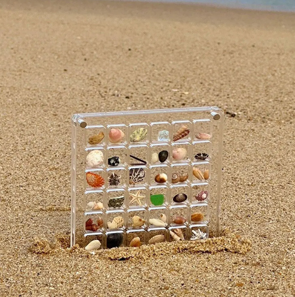 Acrylic Treasure Keeper | Stilfull lagring av din havsamling | Luvikno