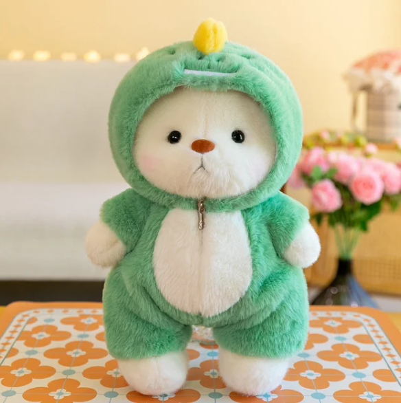 Plush teddybjørn | Myk og kosete for barn | Flere design