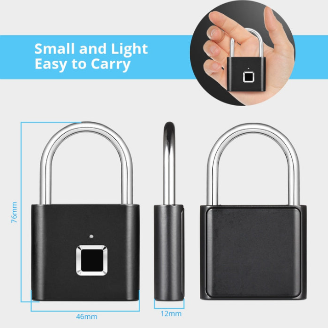 Secure Touch | Nøkkelløs Fingeravtrykk Lås | Luvikno