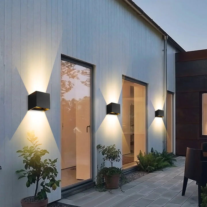 Utendørs LED-vegglampe | Luvikno