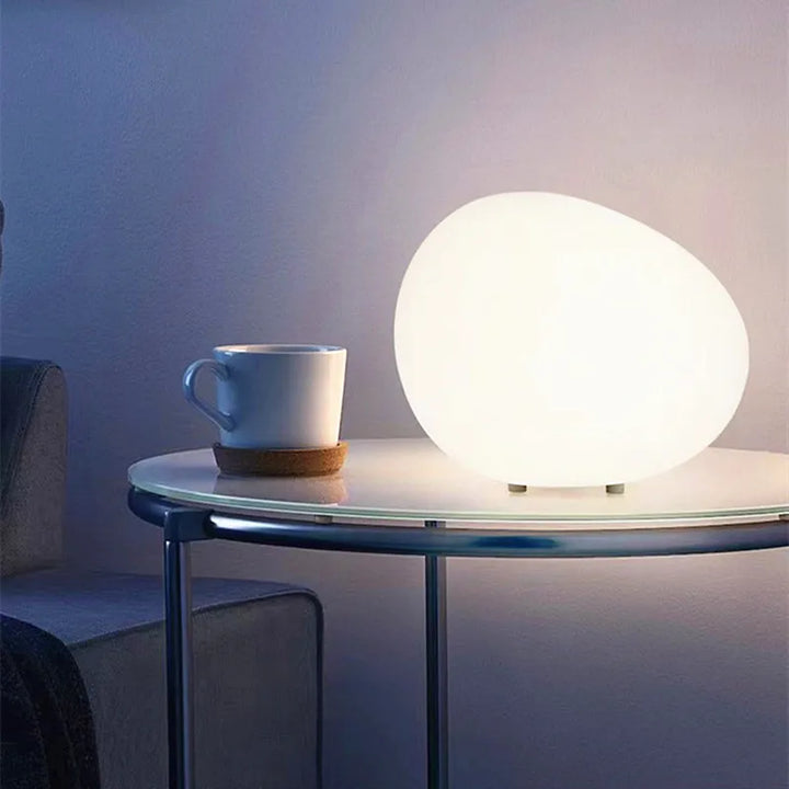 Kobbelsten Hvit Lampe Luvikno