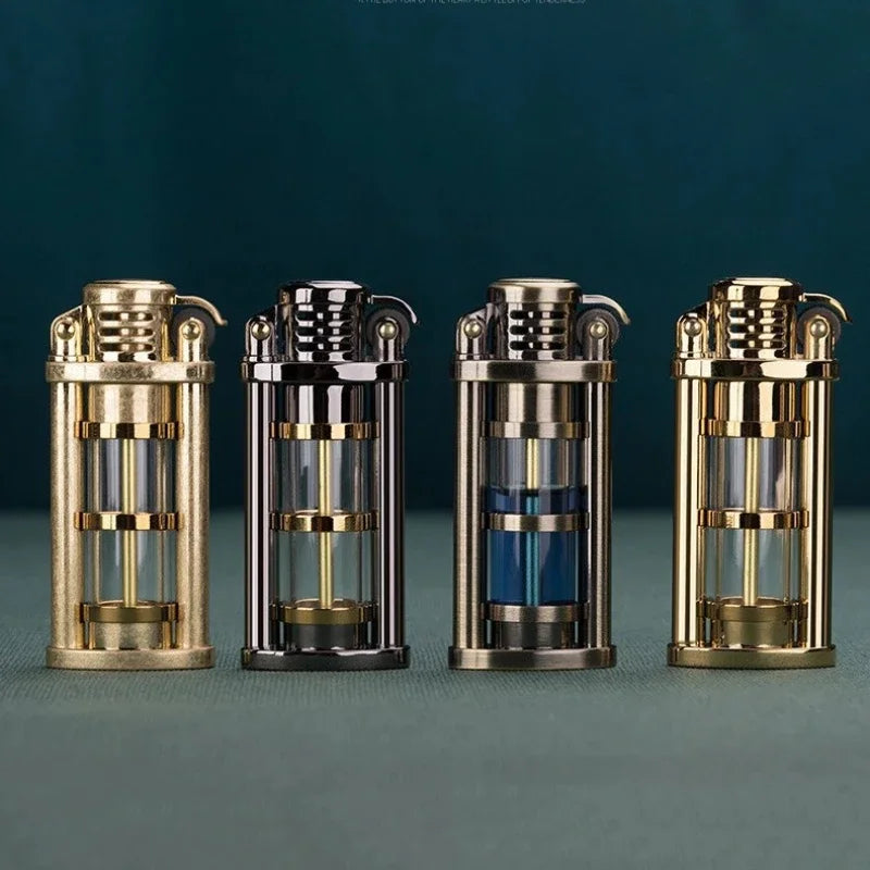 Timeless Ignite Transparent Fuel Kerosene Lighter | Luvikno
