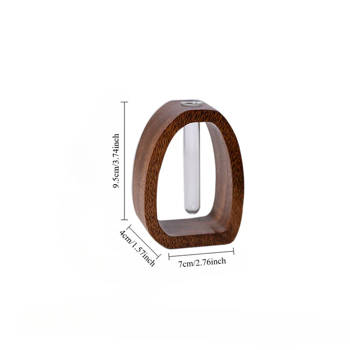 Oval treørt ramme enkel stilk vase | Luvikno