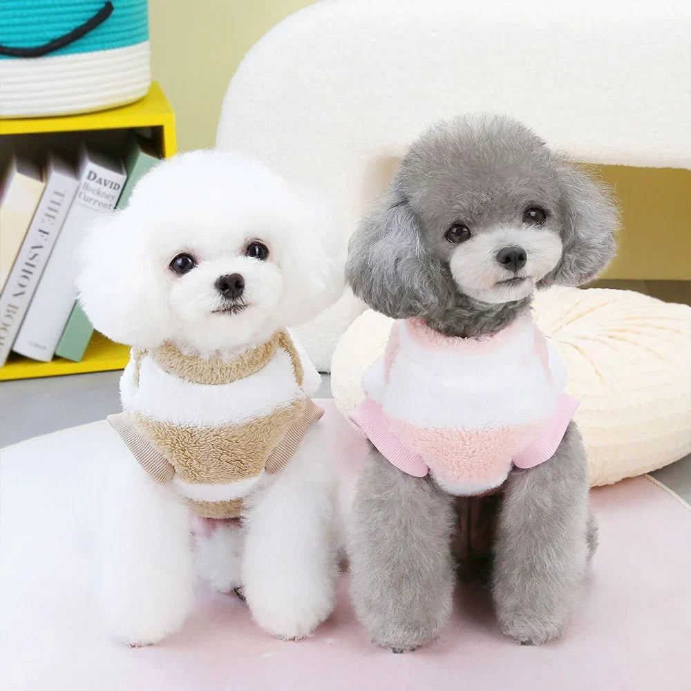 Varmere fleece hundegenser for små hunder Luvikno