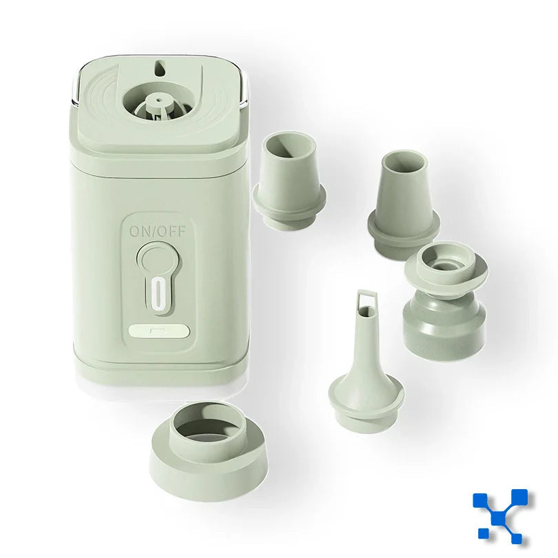 Mini Air Pump USB-C med 5 dysene – 200 L/min | Luvikno