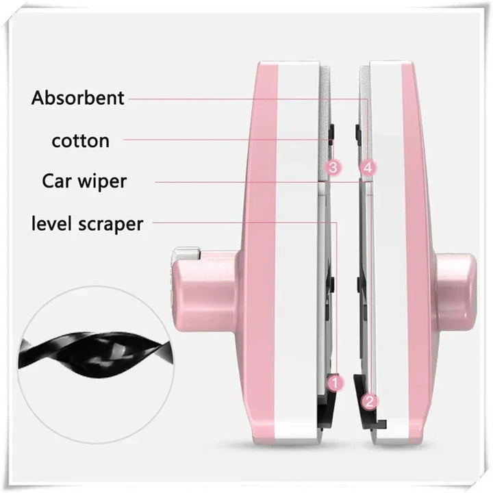 Magnetisk Dobbeltsidig Justerbar Vindusrenser Gadget | Luvikno