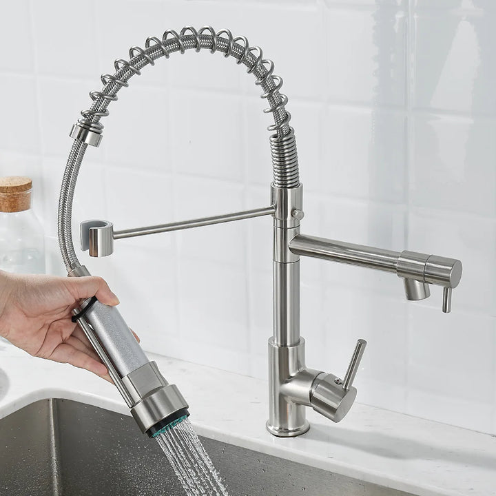 AquaFusion – Moderne Kjøkkenkran med Stilren Funksjonalitet Luvikno