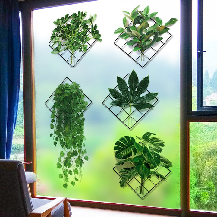3D Natur Vind Grønn Plante Veggklistremerke | Luvikno