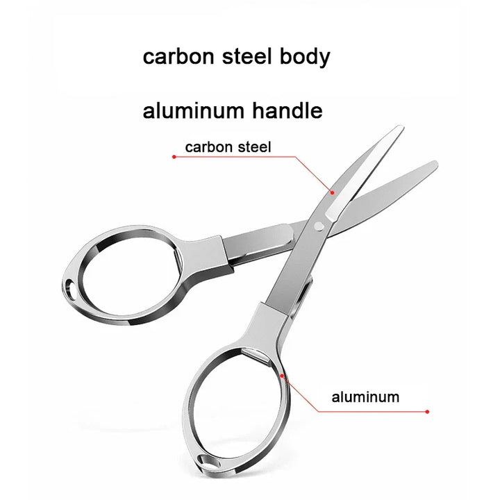 Mini Snip Rustfri Saks Nøkkelring | Luvikno