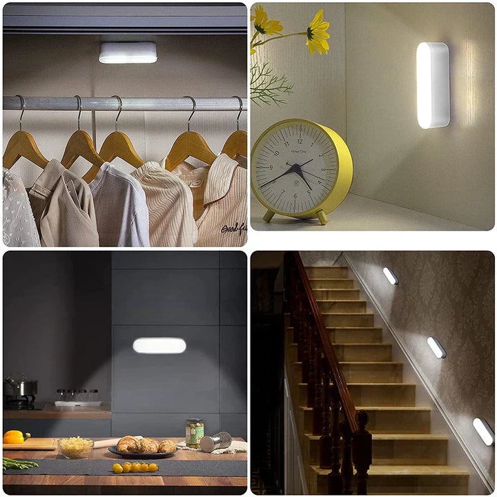 Luvikno | Brighté - Trådløs Oppladbar Bevegelsessensor Vegglampe