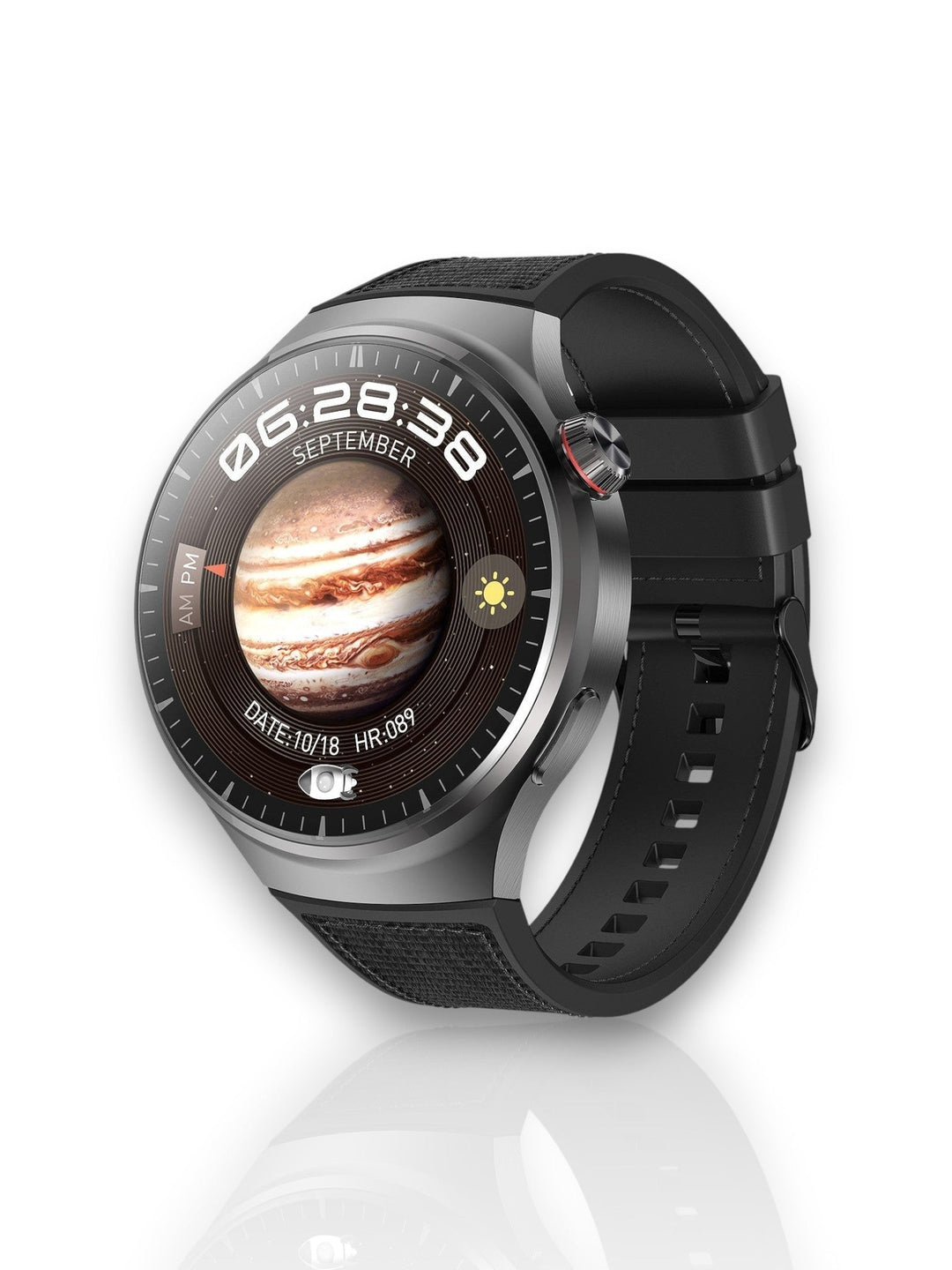 Slim Sports Watch with Activity Monitor – Vanntett Bluetooth-klokke for damer og herrer | Luvikno