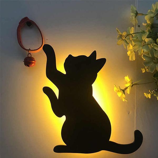 Lydaktivert katte nattlys | Luvikno