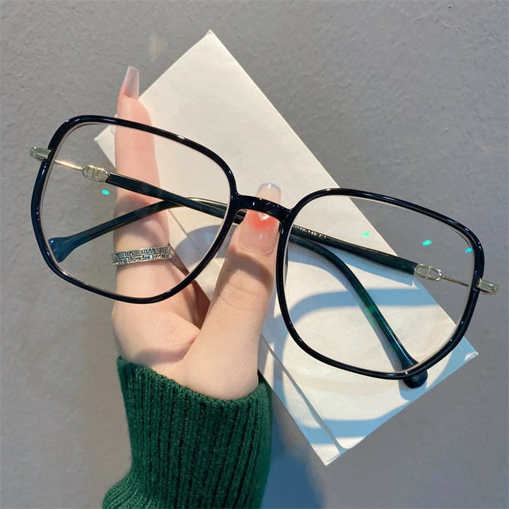 OogZen rammeløse lesebriller med blått lysfilter – Lett og elegant design | Luvikno
