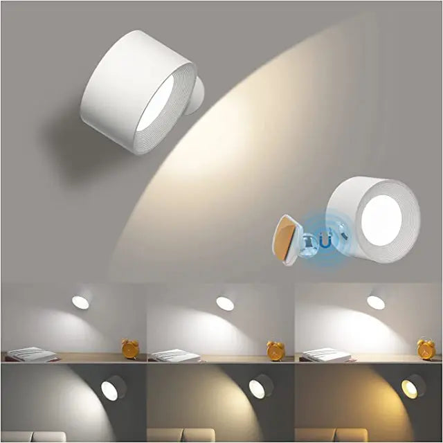 Luvikno | LuminEase Magnetisk LED Vegglampe