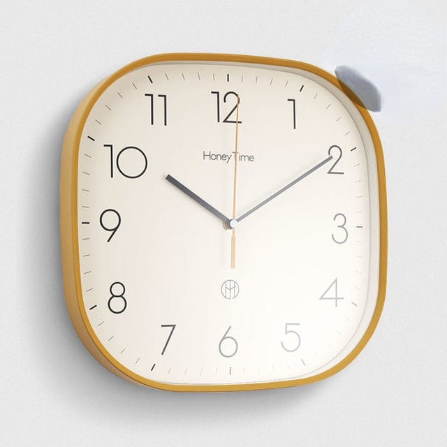 Ultra Silent Square Clock Luvikno