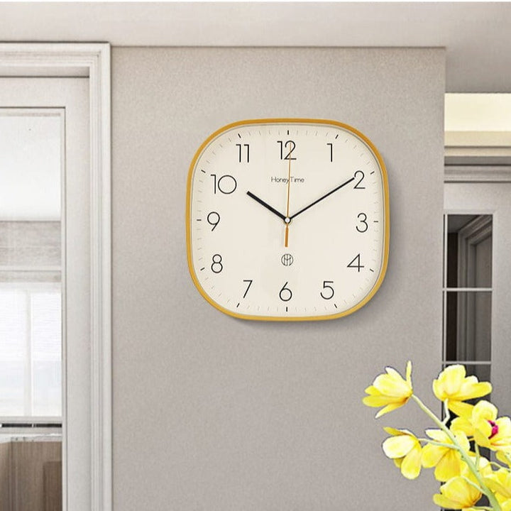 Ultra Silent Square Clock Luvikno