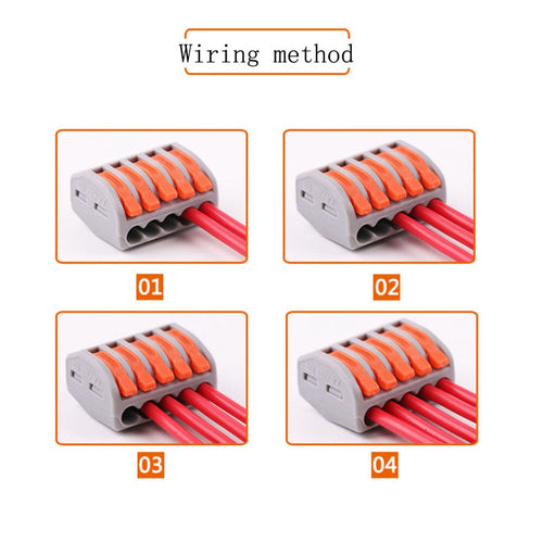 Universal Terminals Plug-in Elektrisk Ledning KoLuviknoing | Luvikno