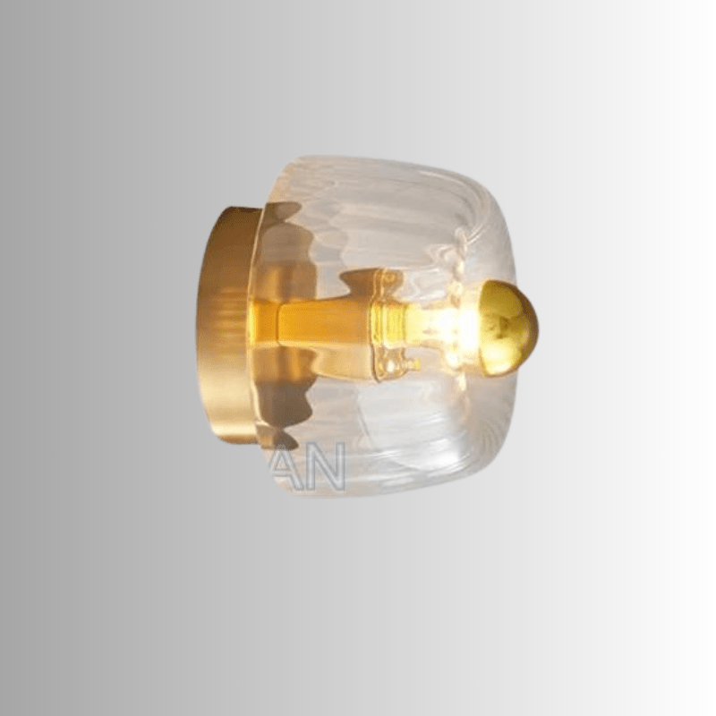 Skandinavisk Bauhaus Vegglampe Luvikno