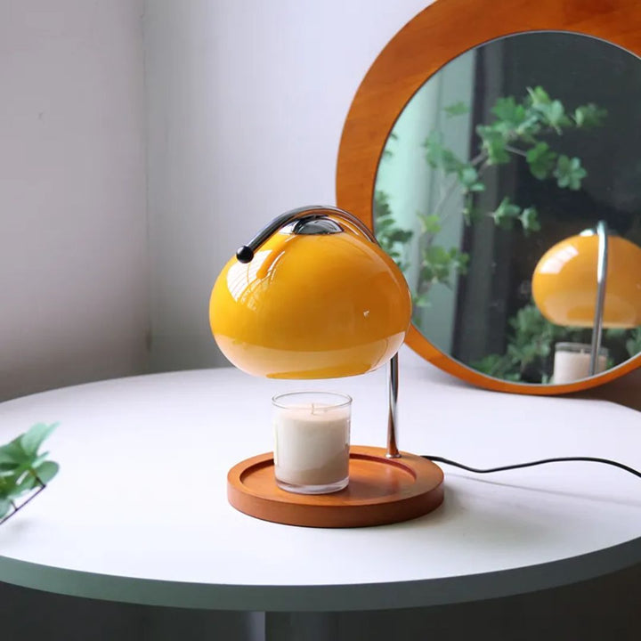 Alyssa Retro Glass Table Lamp | Luvikno