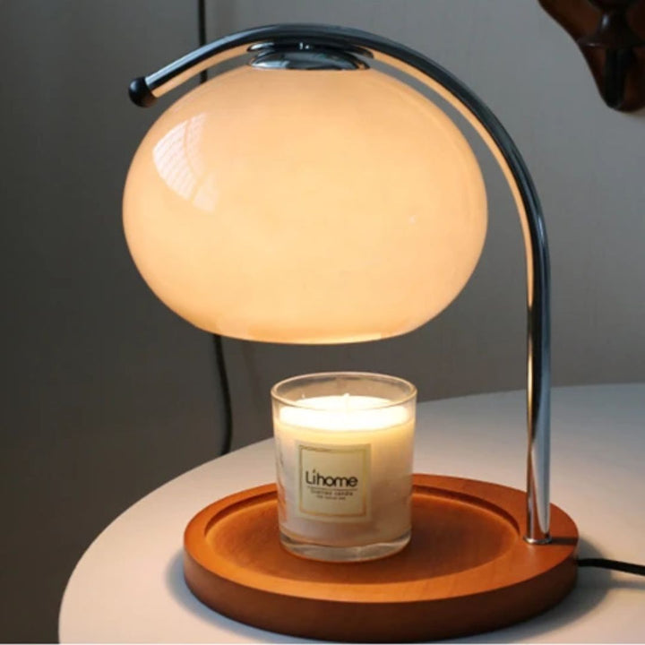 Alyssa Retro Glass Table Lamp | Luvikno