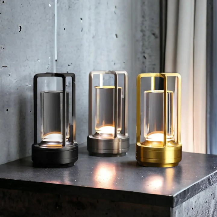 Skandinavisk Trådløs LED Bordlampe - NordicaGlow | Luvikno