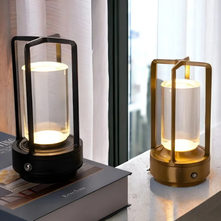 Skandinavisk Trådløs LED Bordlampe - NordicaGlow | Luvikno