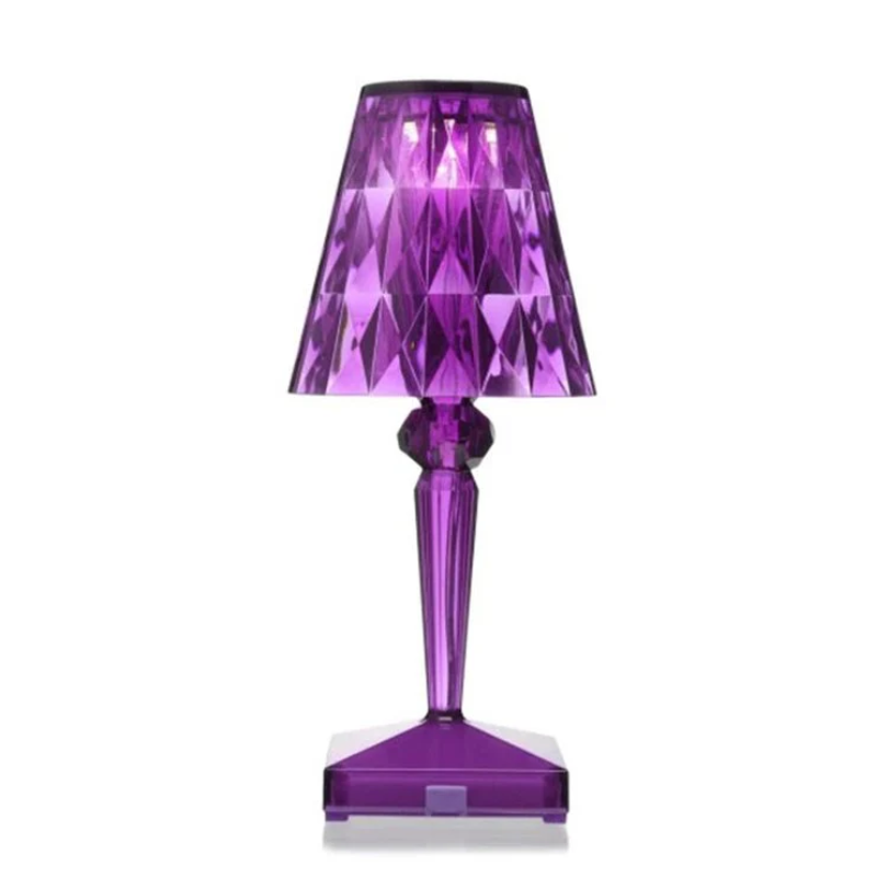 CrystalLuxe Bordlampe - Elegant Krystall Bordbelysning Luvikno