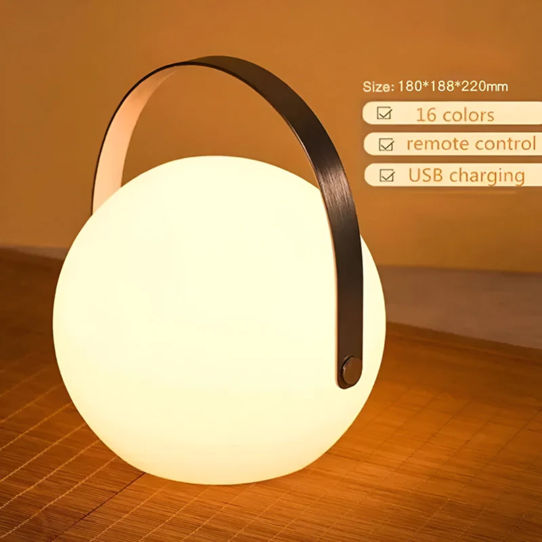 RadianceFlex - Bærbar LED Bordlampe med Vanntett Funksjon Luvikno