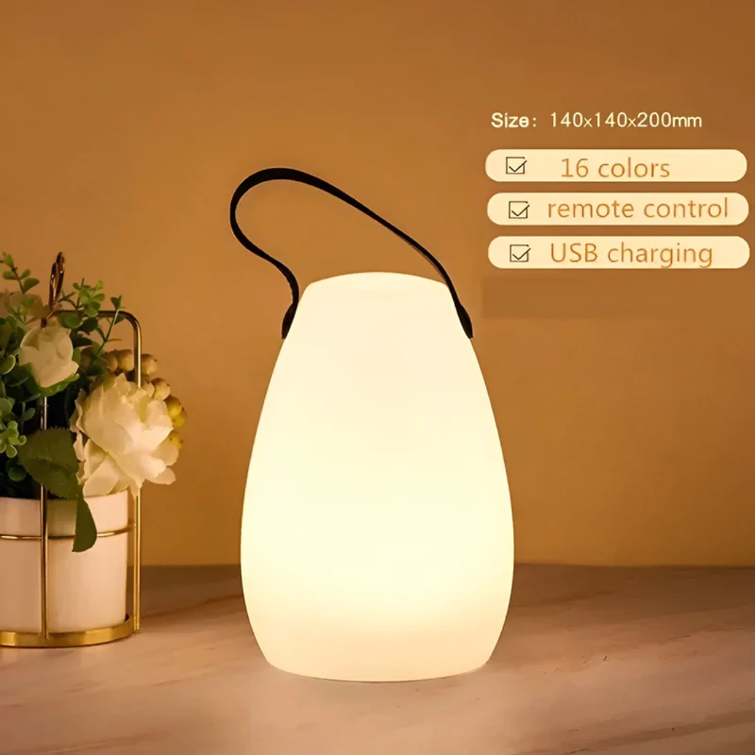 RadianceFlex - Bærbar LED Bordlampe med Vanntett Funksjon Luvikno