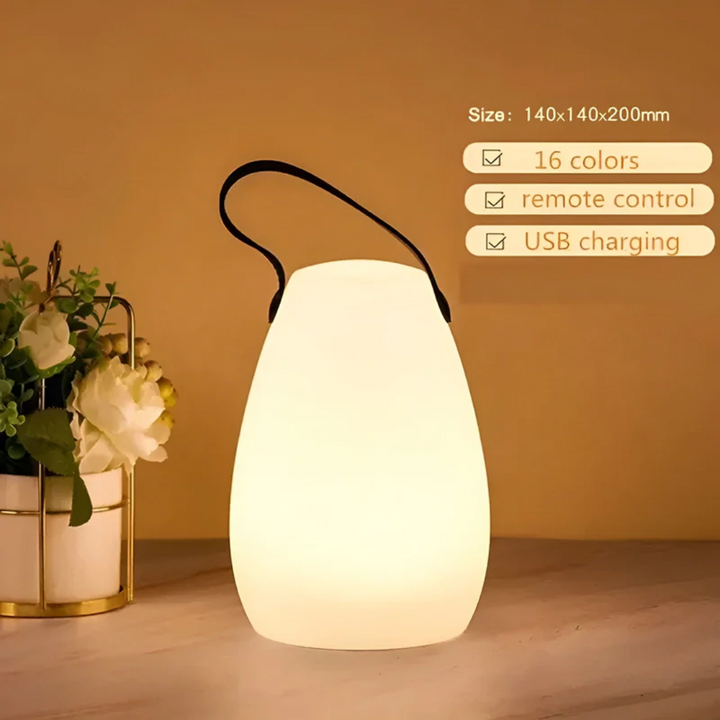 RadianceFlex - Bærbar LED Bordlampe med Vanntett Funksjon Luvikno