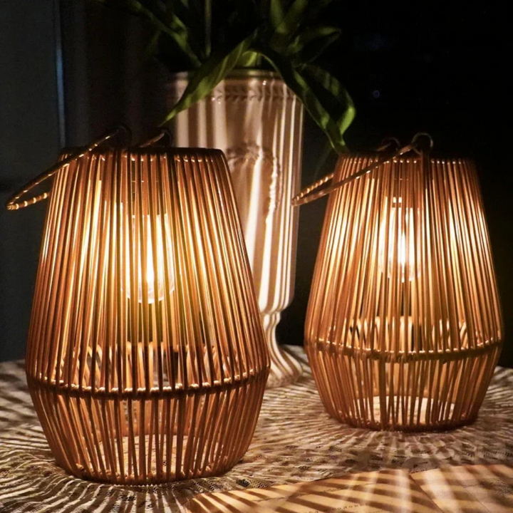 Håndvevd Vanntett Solhage Lampe - SunWeave | Luvikno