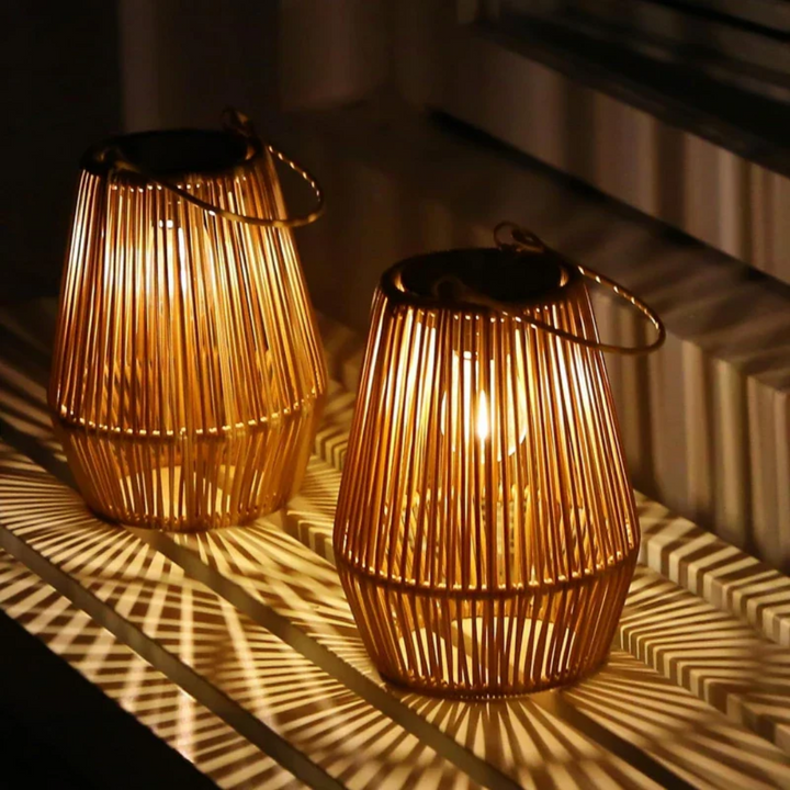 Håndvevd Vanntett Solhage Lampe - SunWeave | Luvikno