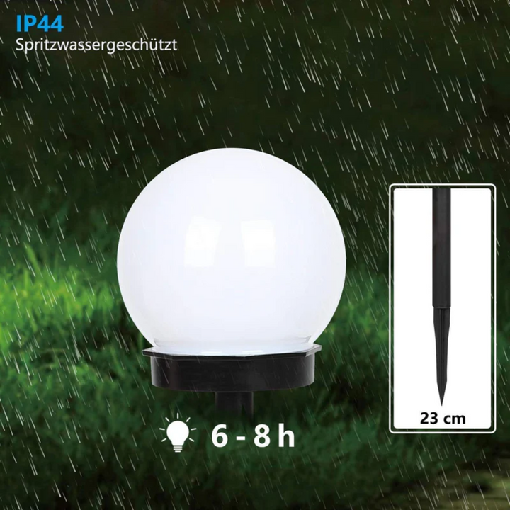 SunLuxe Orbs – Sett med 3 vanntette hage LED-lamper Luvikno