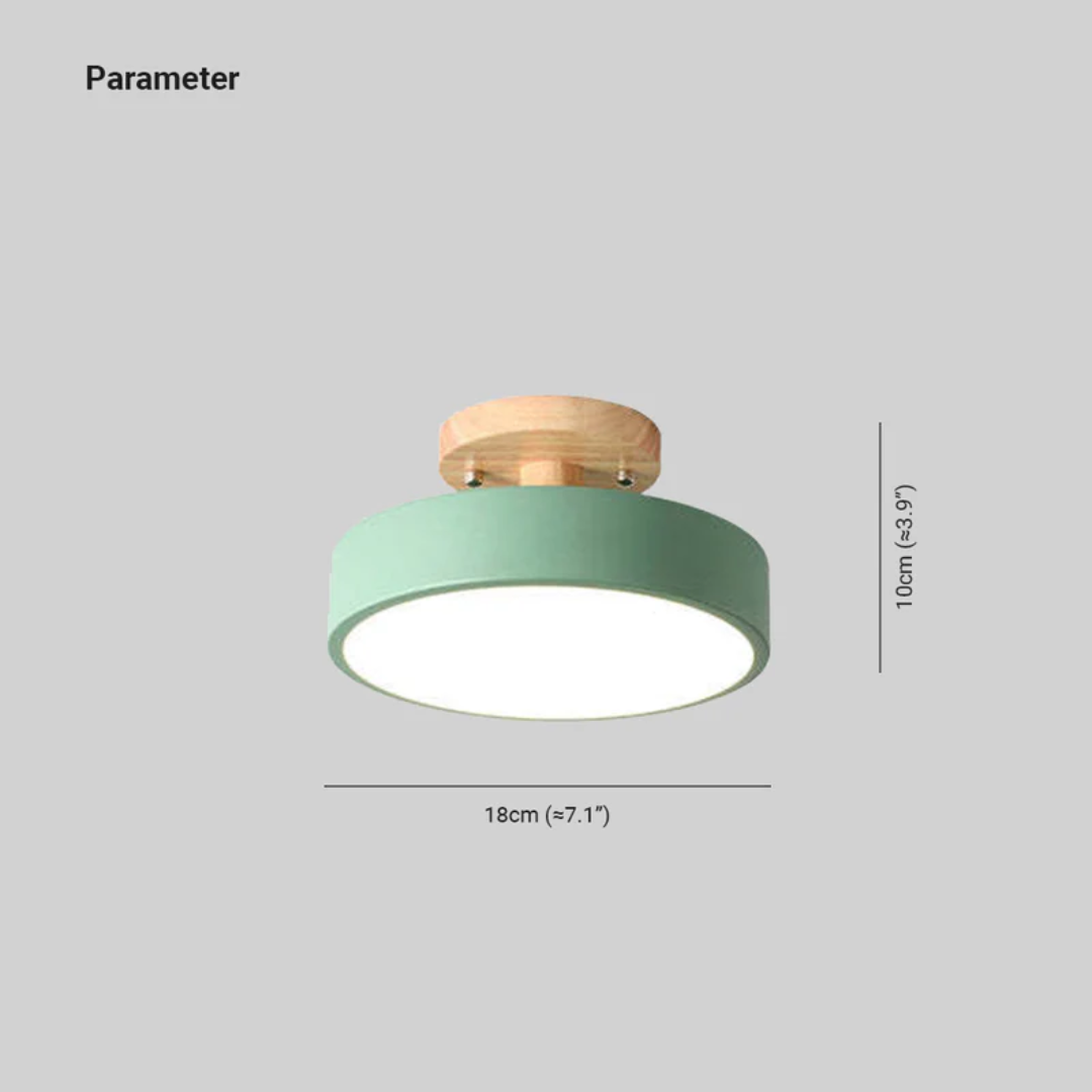 Stilig Moderne LED Taklampe Luvikno