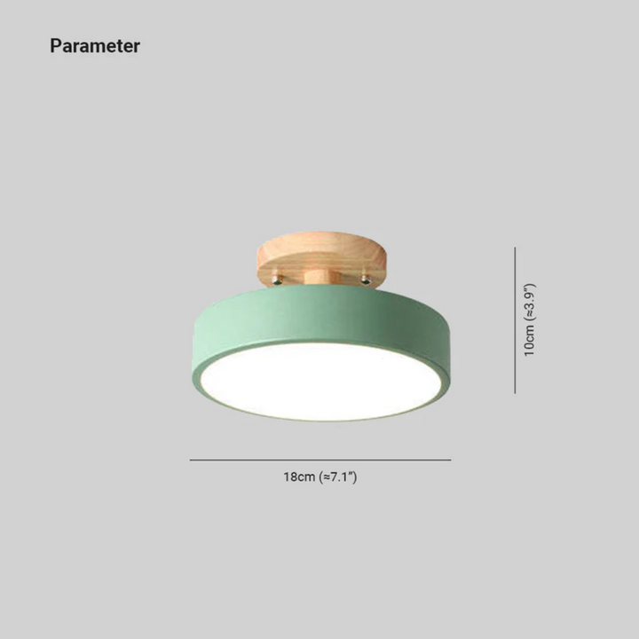 Moderne Runde LED Taklampe - Nova | Luvikno