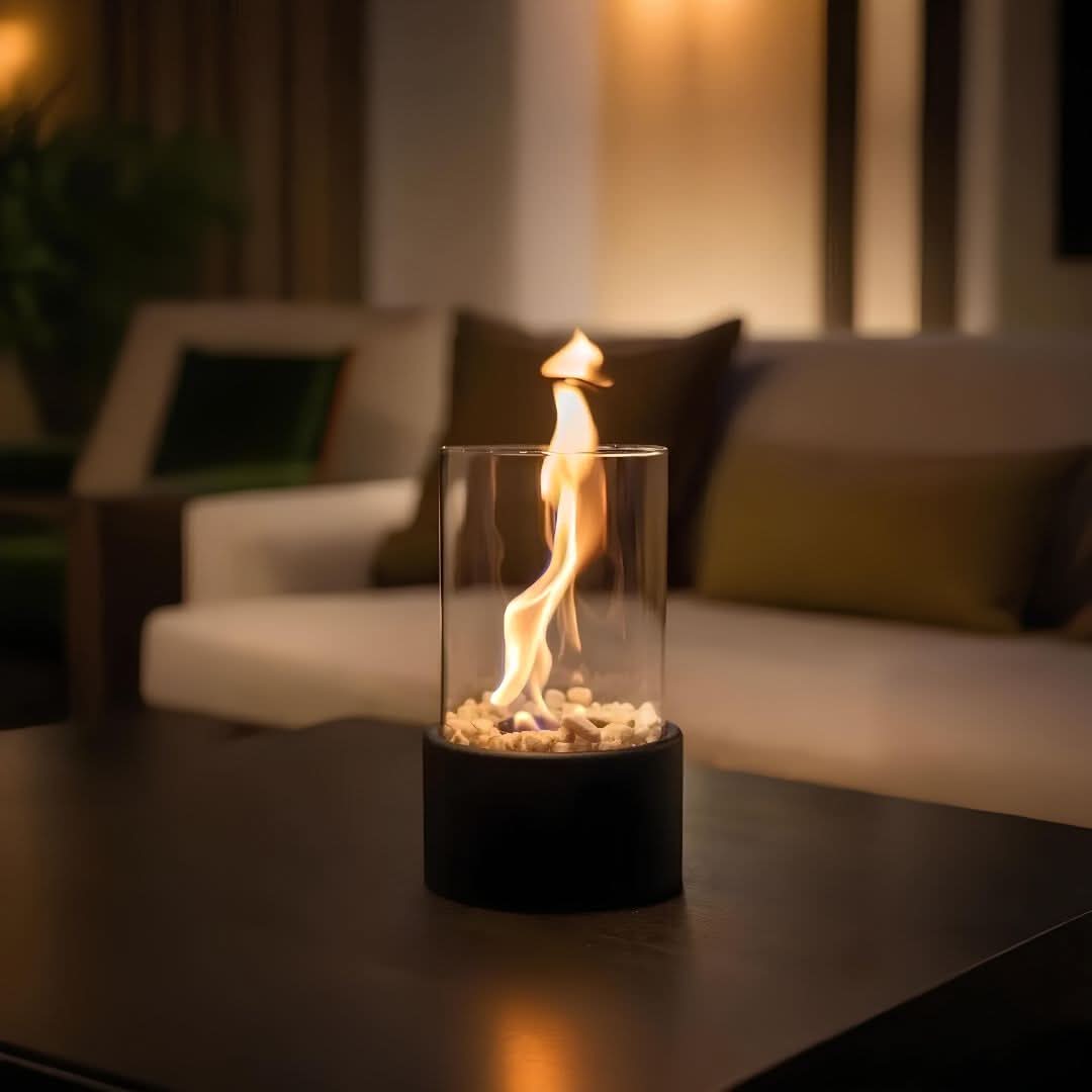 Dekorativ olje flamme lampe | Luvikno