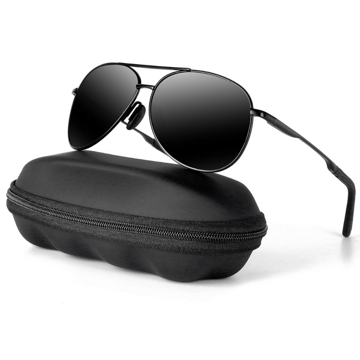 Premium Polariserte Aviator Solbriller - Joey | Luvikno
