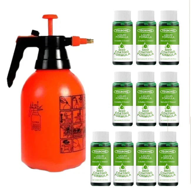 Grønt Gress Vekst Spray | Spray din nye plen! | Luvikno