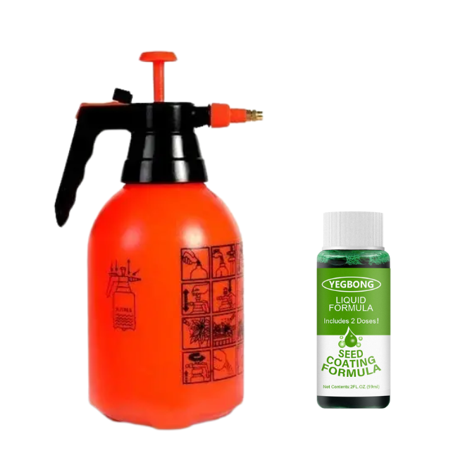 Grønt Gress Vekst Spray | Spray din nye plen! | Luvikno