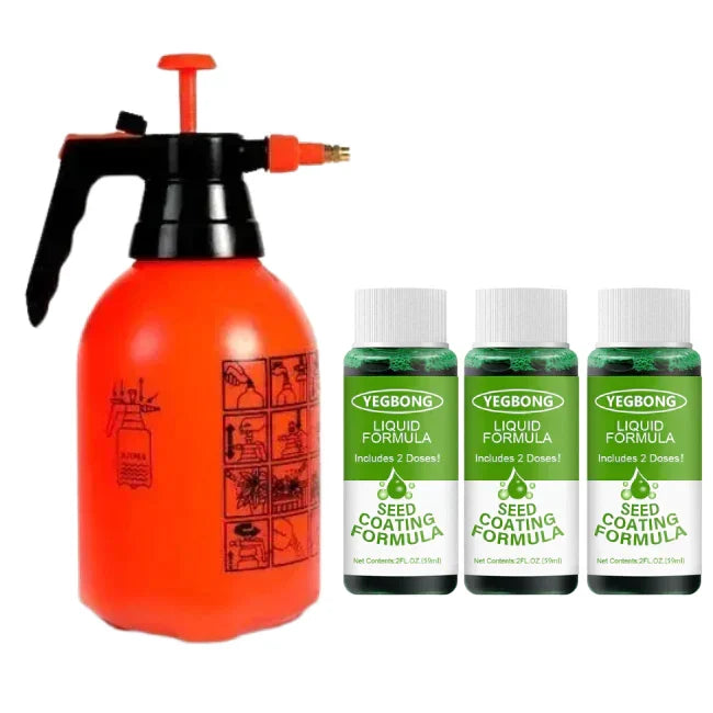Grønt Gress Vekst Spray | Spray din nye plen! | Luvikno