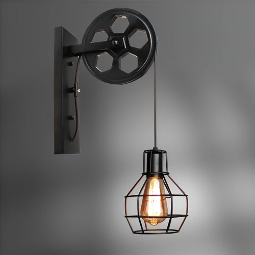 Luvikno | LumenLux Vegglampe - Elegant Industriell Vintage LED Belysning
